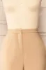 Kokola Beige | High-Waisted Straight Leg Pants sold by Boutique 1861