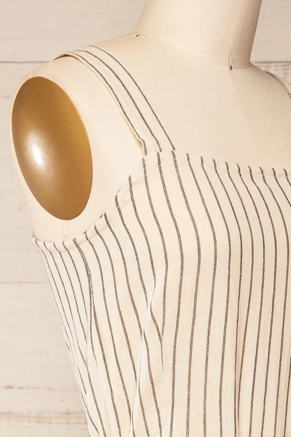 Rendur | Striped Romper w/ Pockets sold by Boutique 1861 product image thumbnail 5