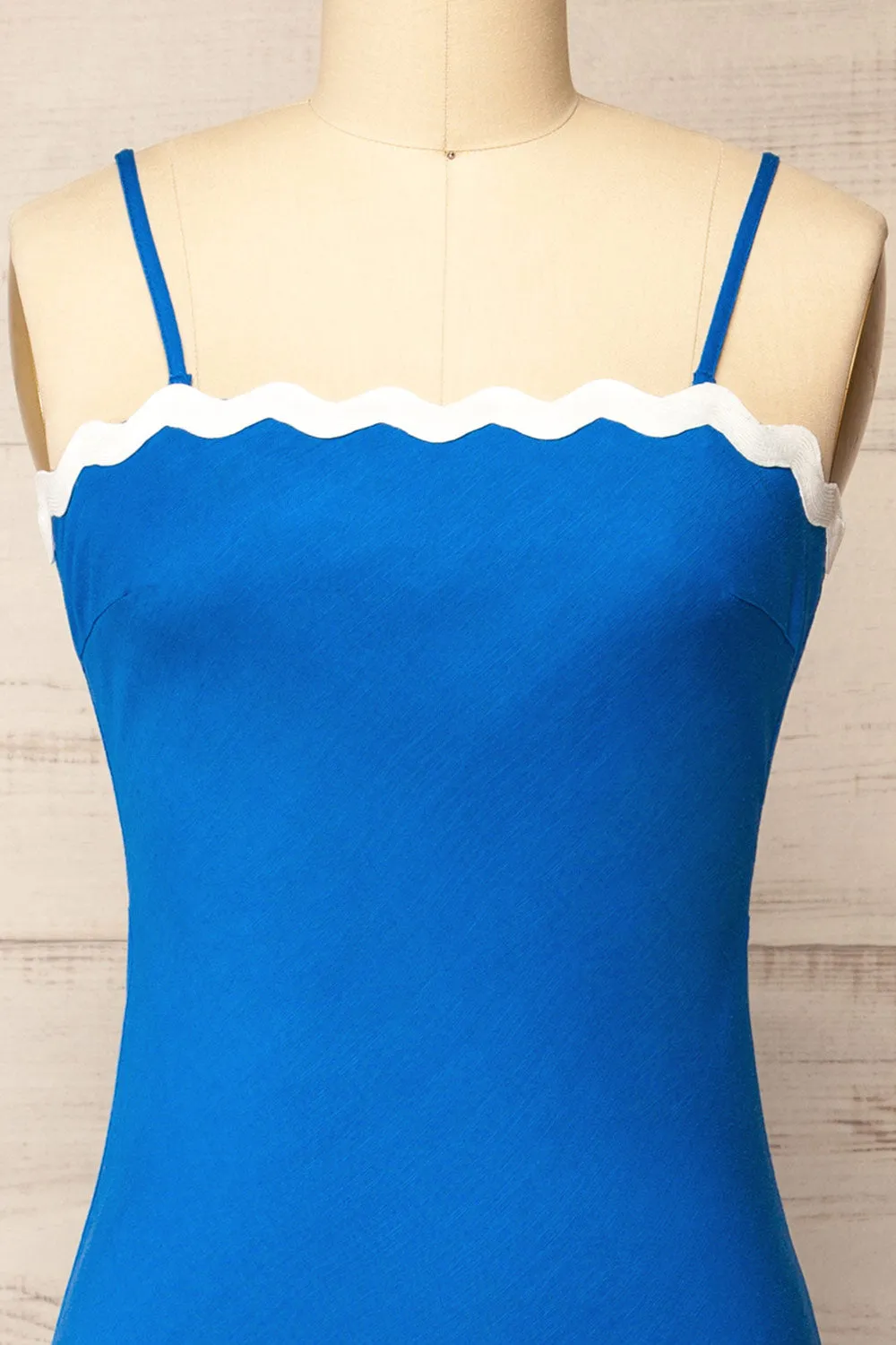 Juarez | Long Blue Straight Dress sold by Boutique 1861 product image thumbnail 2