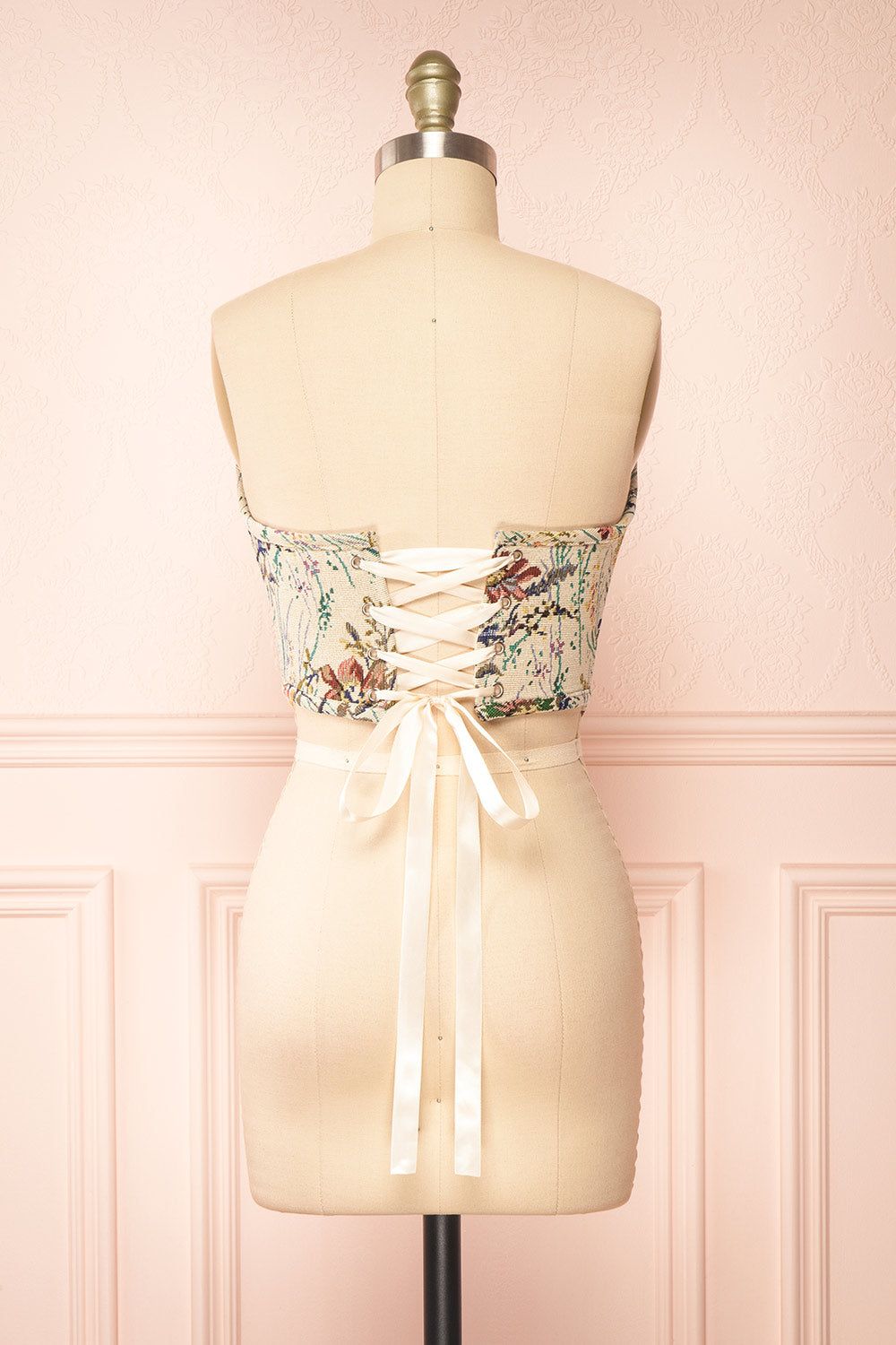 Caligula | Bustier Corset Top w/ Lace Up Back sold by Boutique 1861 product image thumbnail 5