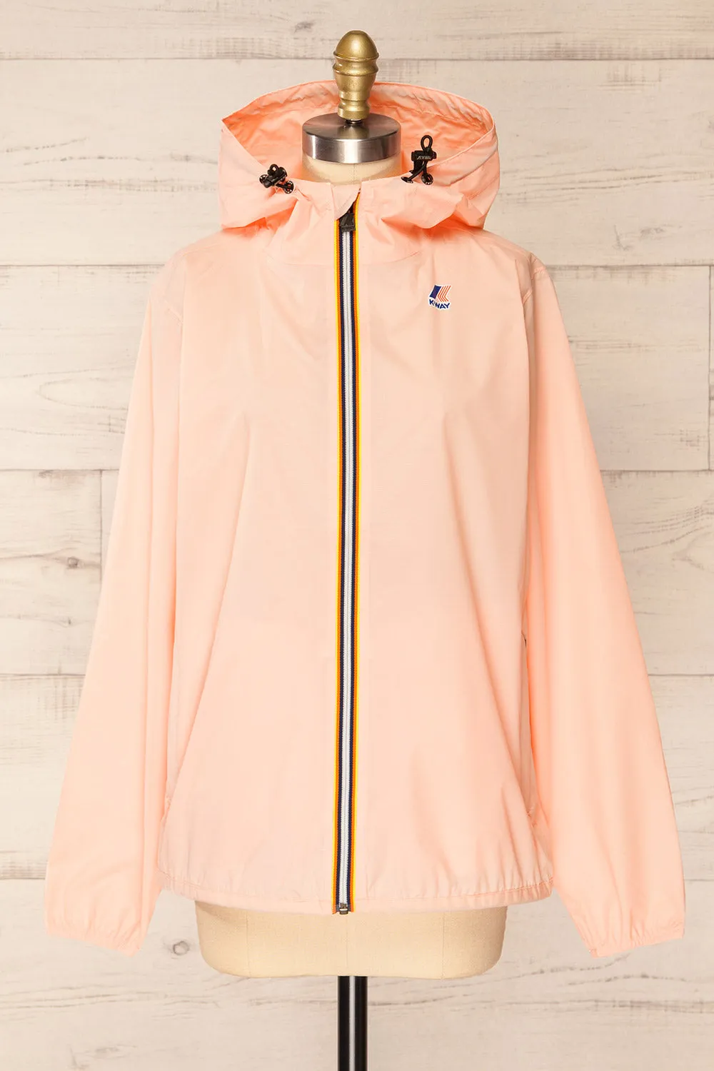Zamora Pink | Packable Rain Jacket sold by Boutique 1861
