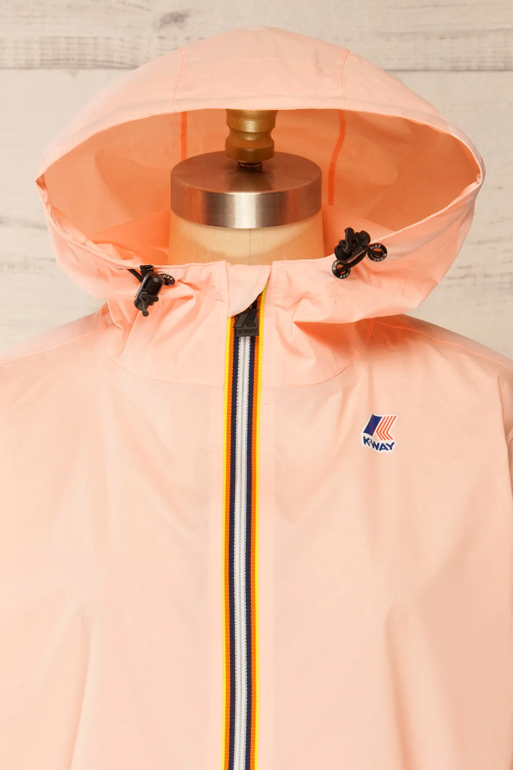 Zamora Pink | Packable Rain Jacket sold by Boutique 1861 product image thumbnail 3