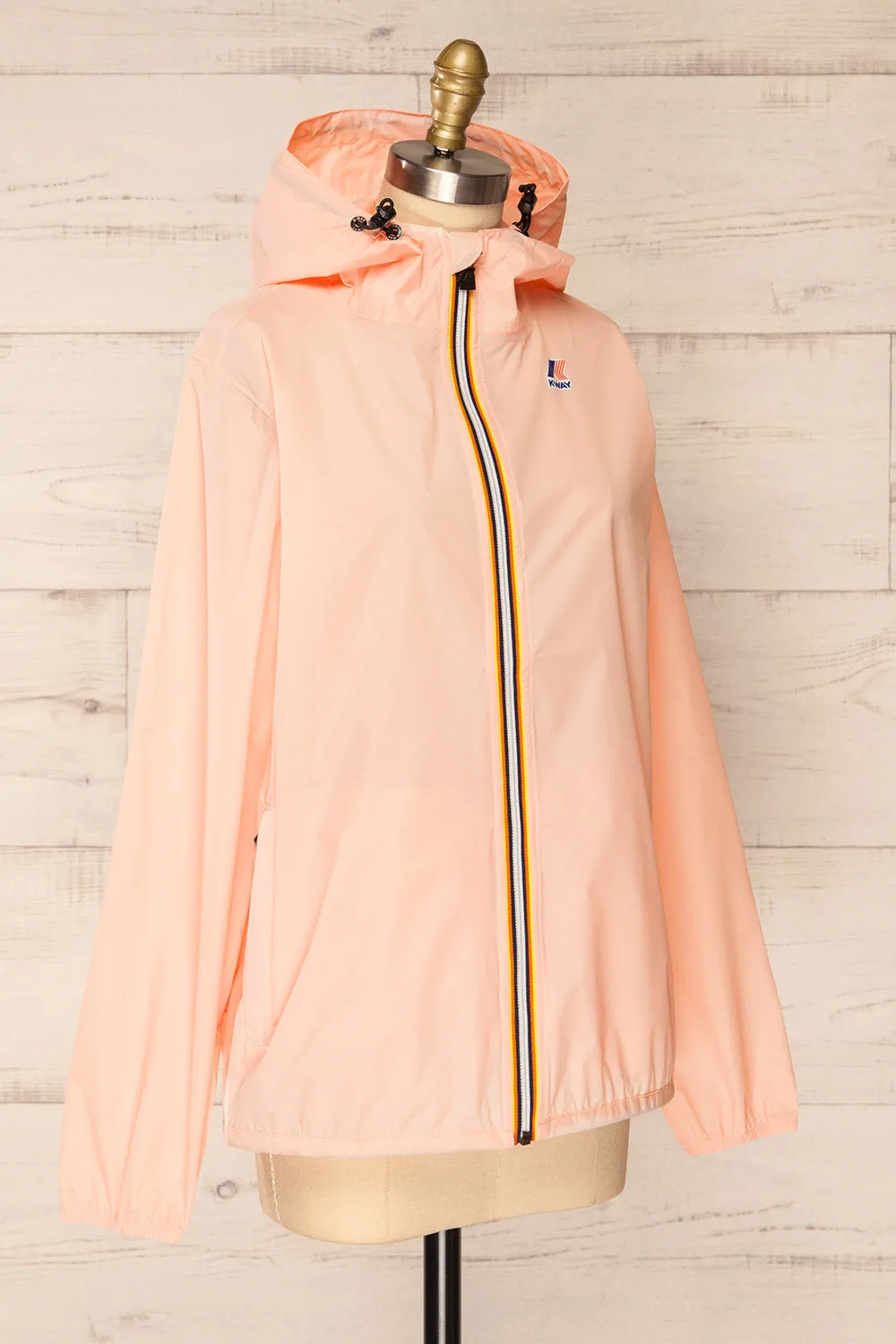 Zamora Pink | Packable Rain Jacket sold by Boutique 1861 product image thumbnail 5
