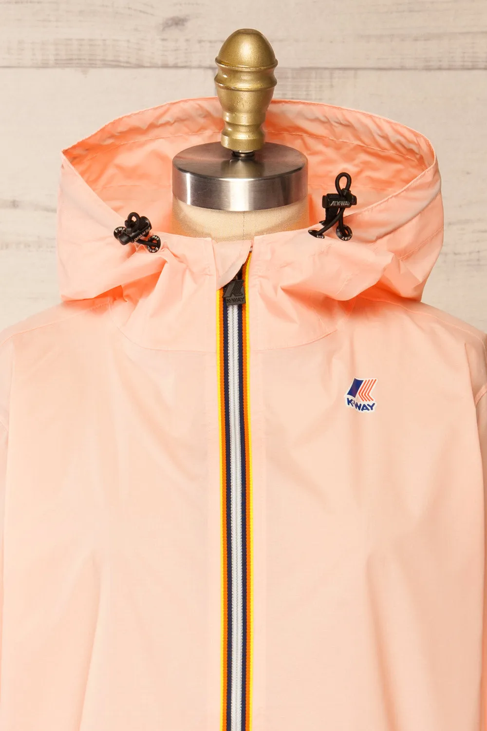 Zamora Pink | Packable Rain Jacket sold by Boutique 1861 product image thumbnail 4
