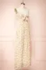 SiIja | Wide-Leg Floral Jumpsuit w/ Floral Embroidery sold by Boutique 1861