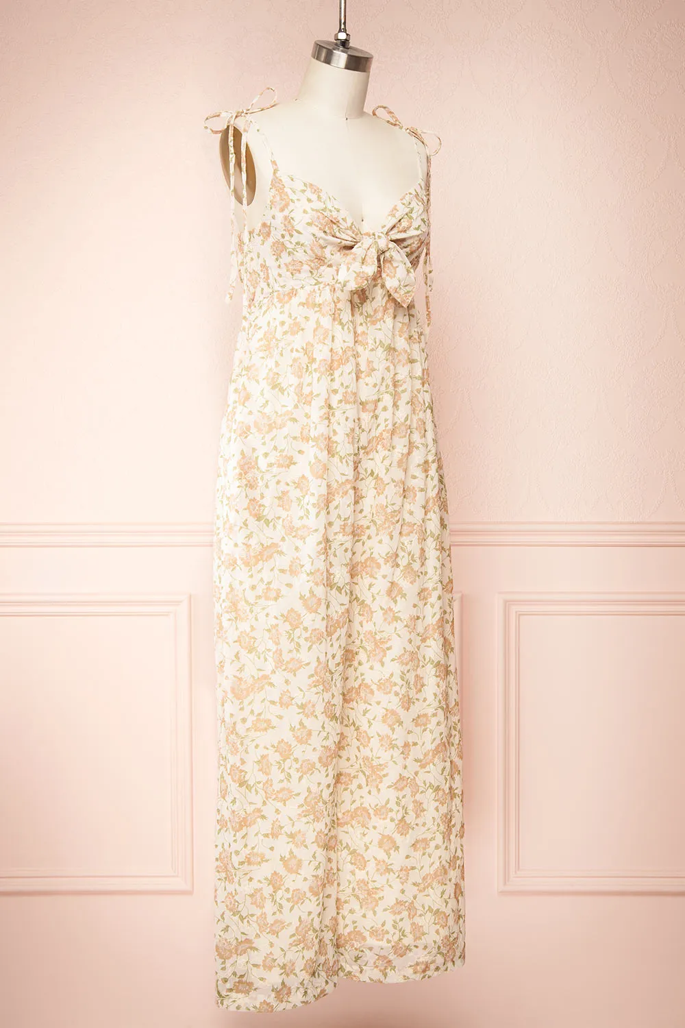 SiIja | Wide-Leg Floral Jumpsuit w/ Floral Embroidery sold by Boutique 1861 product image thumbnail 3