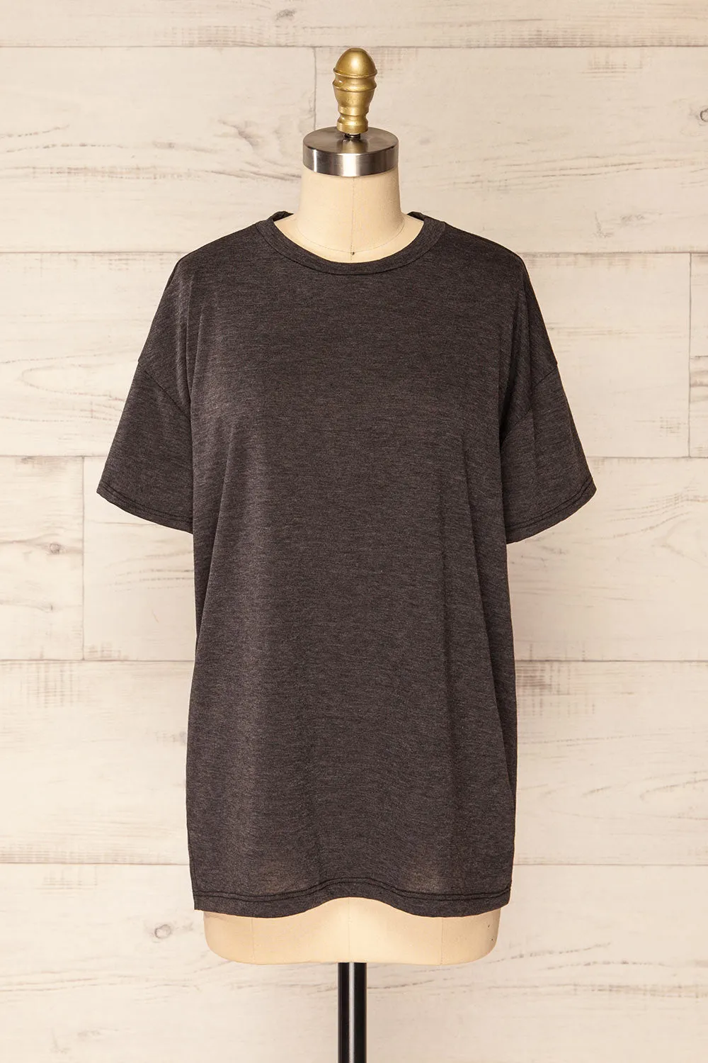 Nouem Grey | Oversized T-Shirt sold by Boutique 1861