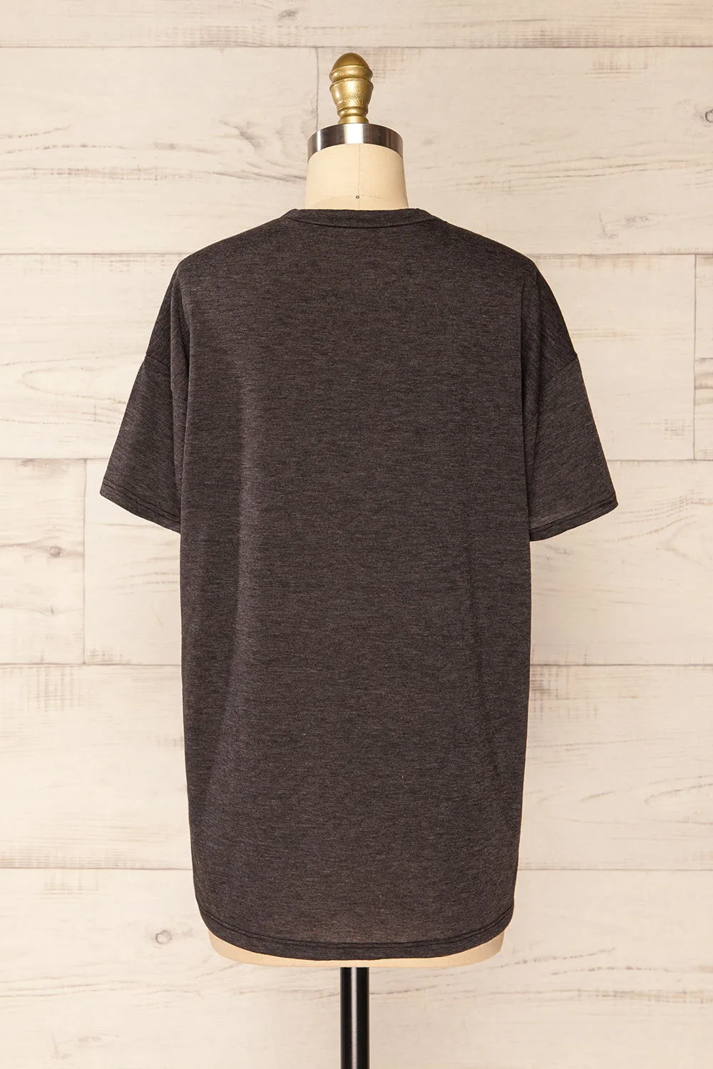 Nouem Grey | Oversized T-Shirt sold by Boutique 1861 product image thumbnail 5