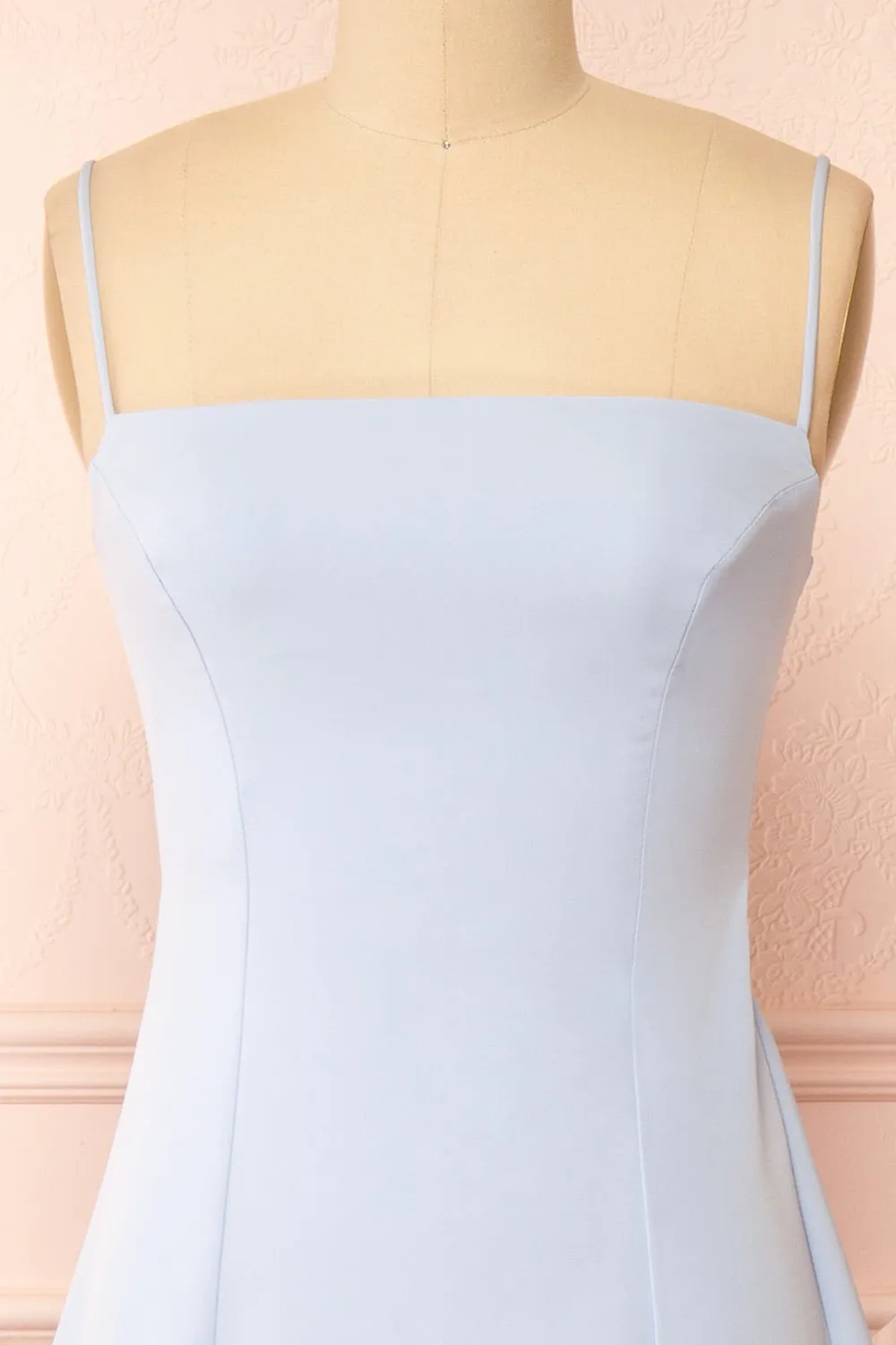 Estella Blue | Maxi A-line Dress w/ Slit sold by Boutique 1861 product image thumbnail 3