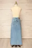 Lysander | Maxi Blue Denim Skirt sold by Boutique 1861