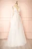 Geneva | A-line Tulle Gown w/ Removable Sleeves sold by Boutique 1861