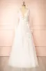 Geneva | A-line Tulle Gown w/ Removable Sleeves sold by Boutique 1861