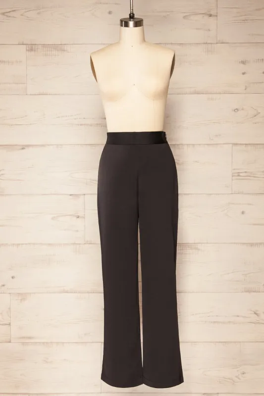 Majadahonda | High-Waisted Wide Leg Pants sold by Boutique 1861