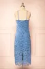 Ashley Blue | Straight Lace Midi Dress sold by Boutique 1861