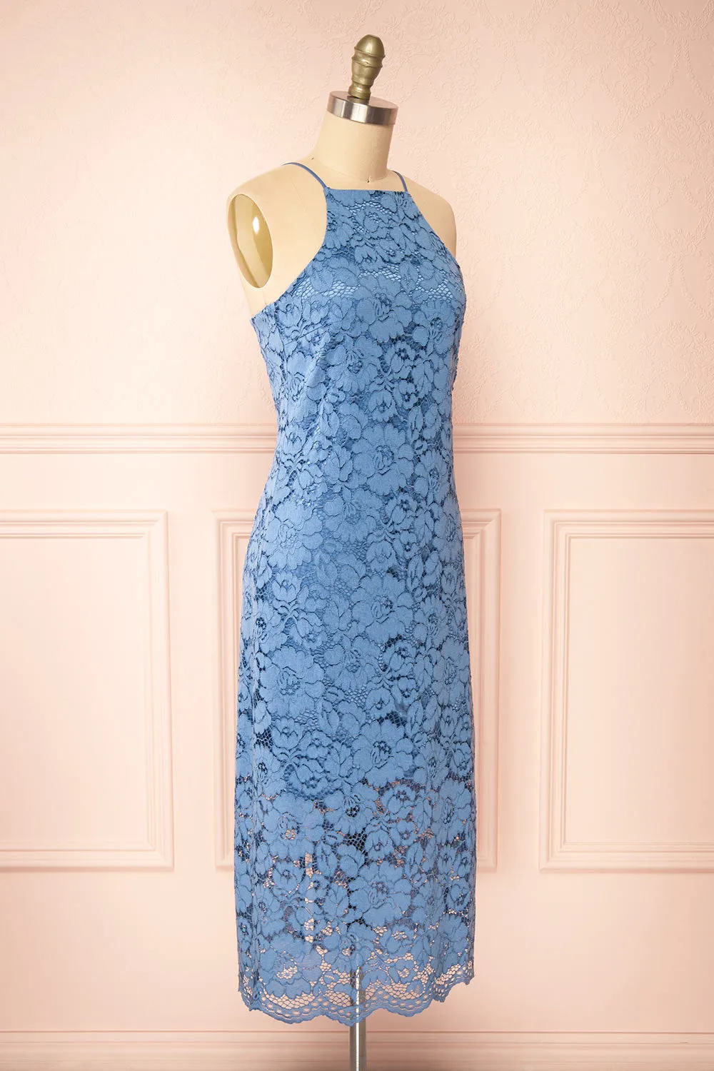 Ashley Blue | Straight Lace Midi Dress sold by Boutique 1861 product image thumbnail 3