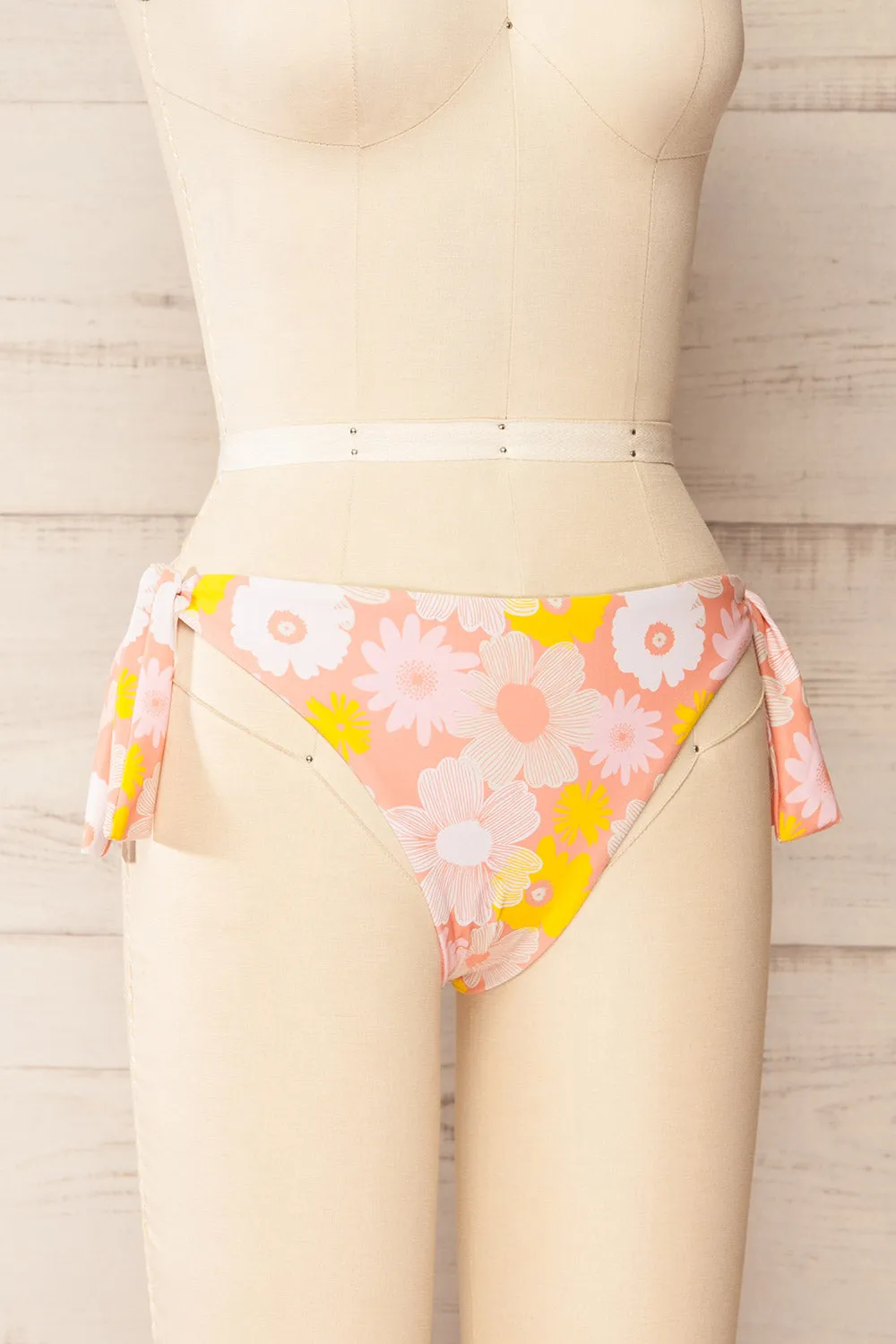 Kiwat | Pink Floral Bikini Bottom sold by Boutique 1861 product image thumbnail 3