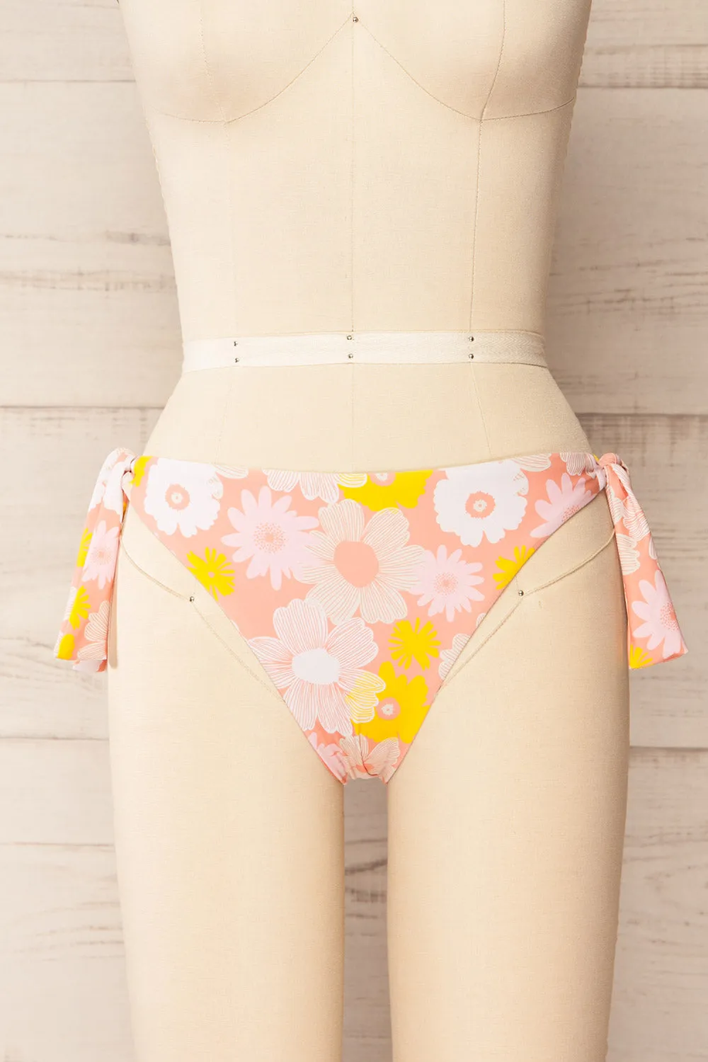 Kiwat | Pink Floral Bikini Bottom sold by Boutique 1861