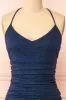 Samira Navy | Sparkly Mermaid Maxi Dress with Slit sold by Boutique 1861