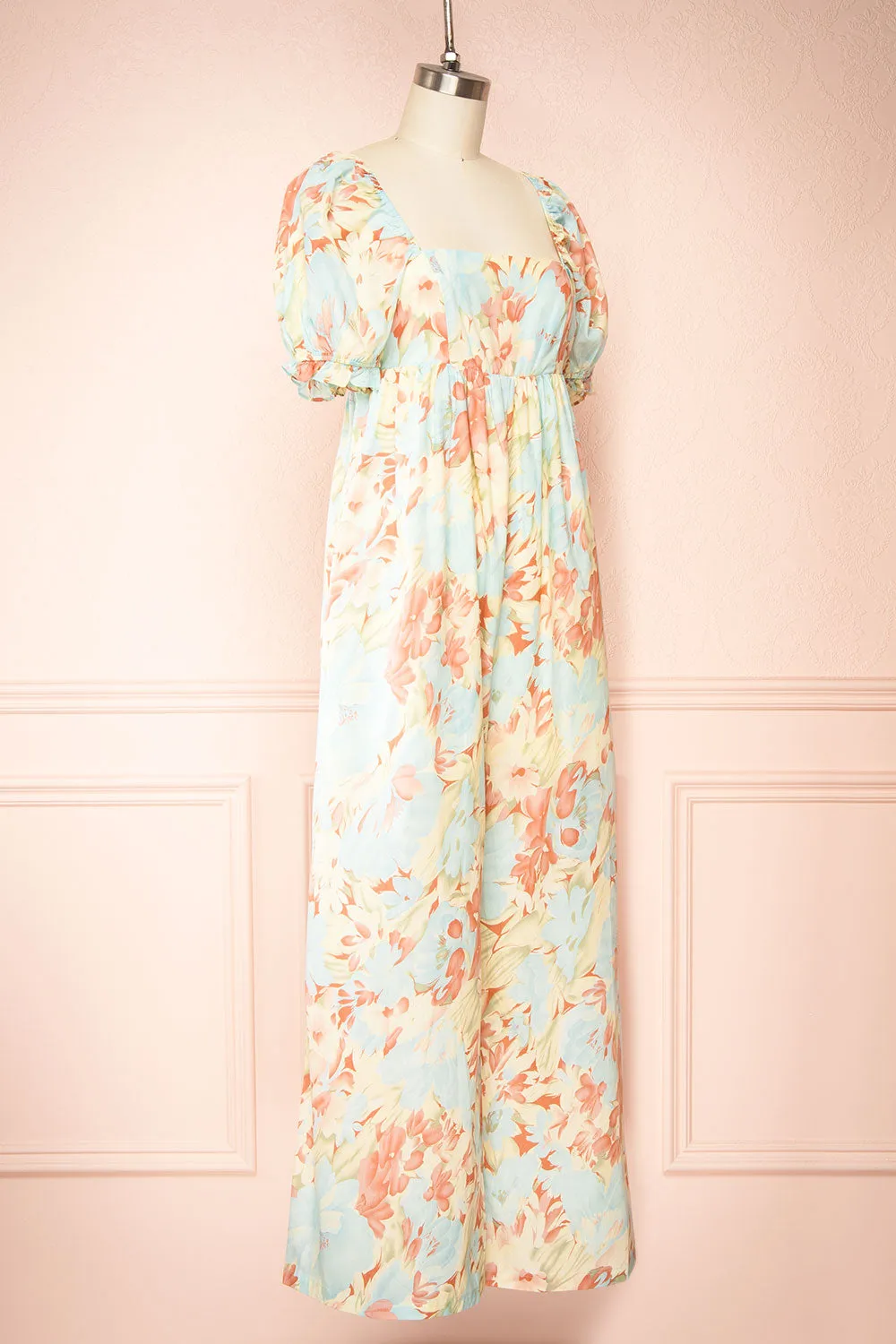 Dee | Floral Jumpsuit w/ Square Neckline sold by Boutique 1861 product image thumbnail 4
