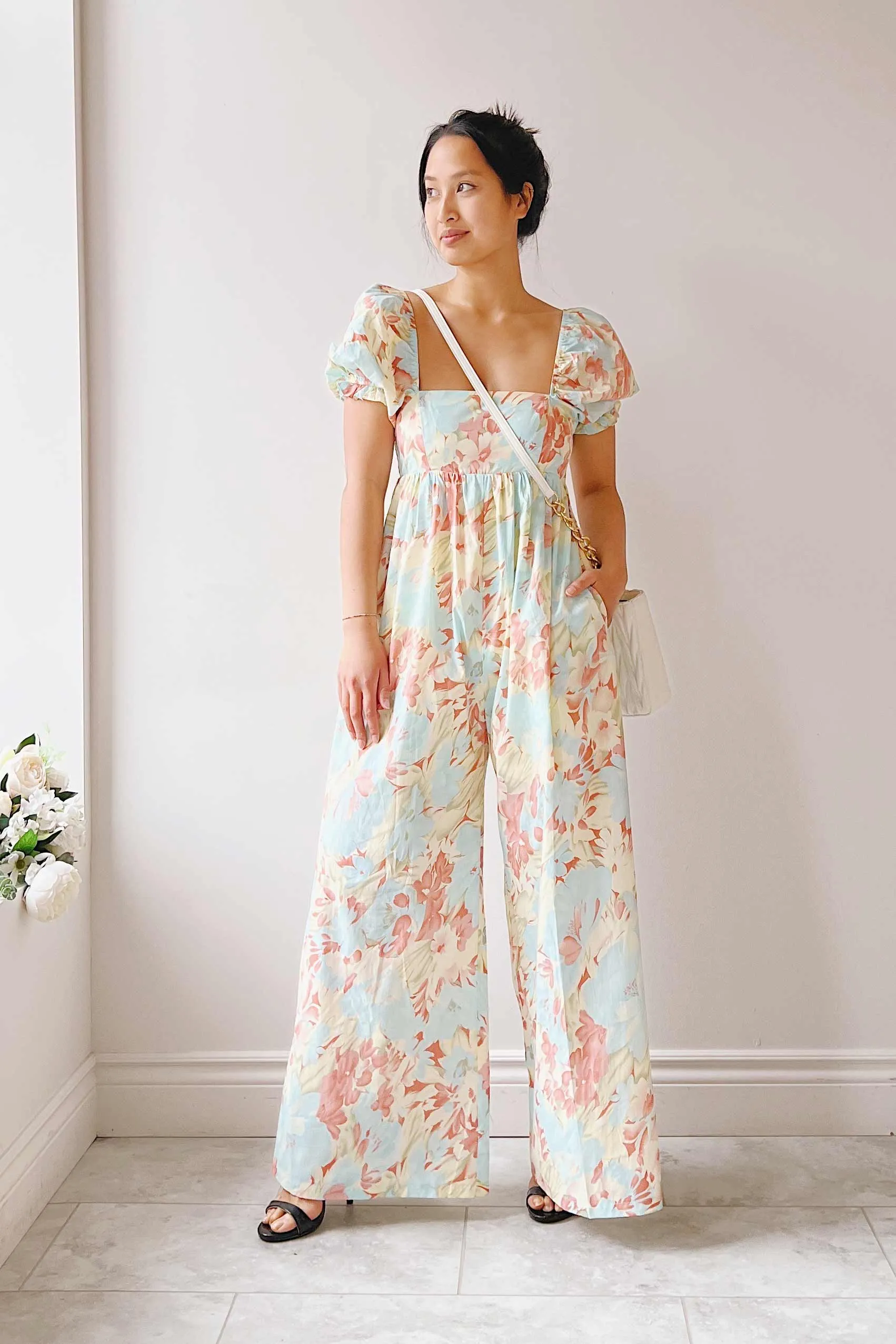 Dee | Floral Jumpsuit w/ Square Neckline sold by Boutique 1861 product image thumbnail 2