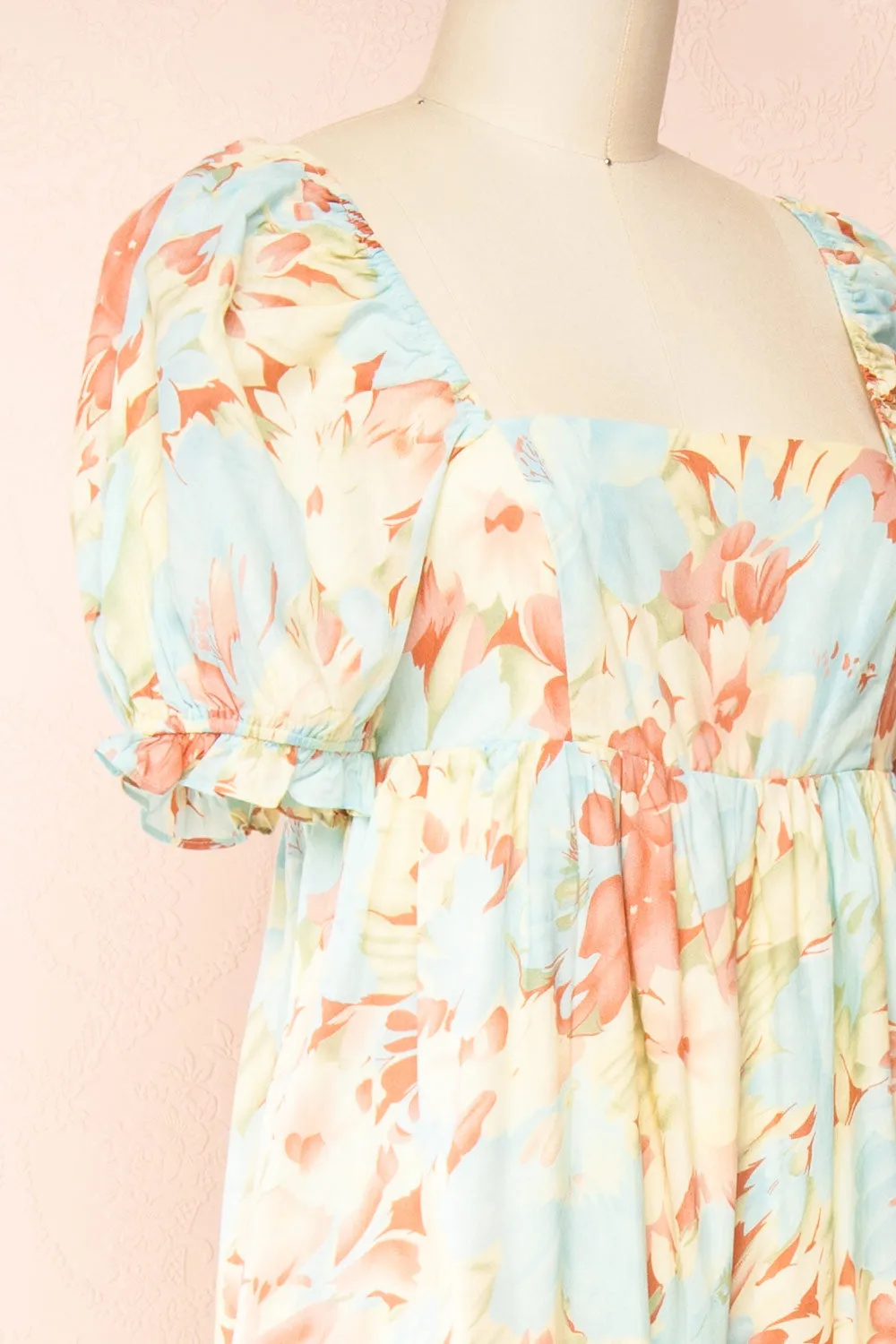 Dee | Floral Jumpsuit w/ Square Neckline sold by Boutique 1861 product image thumbnail 5