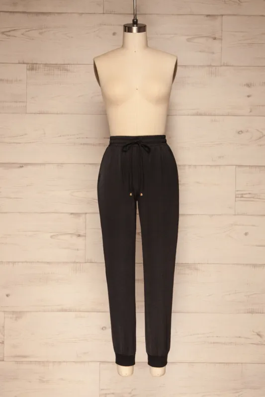 Huelva | Silky Drawstring Joggers sold by Boutique 1861