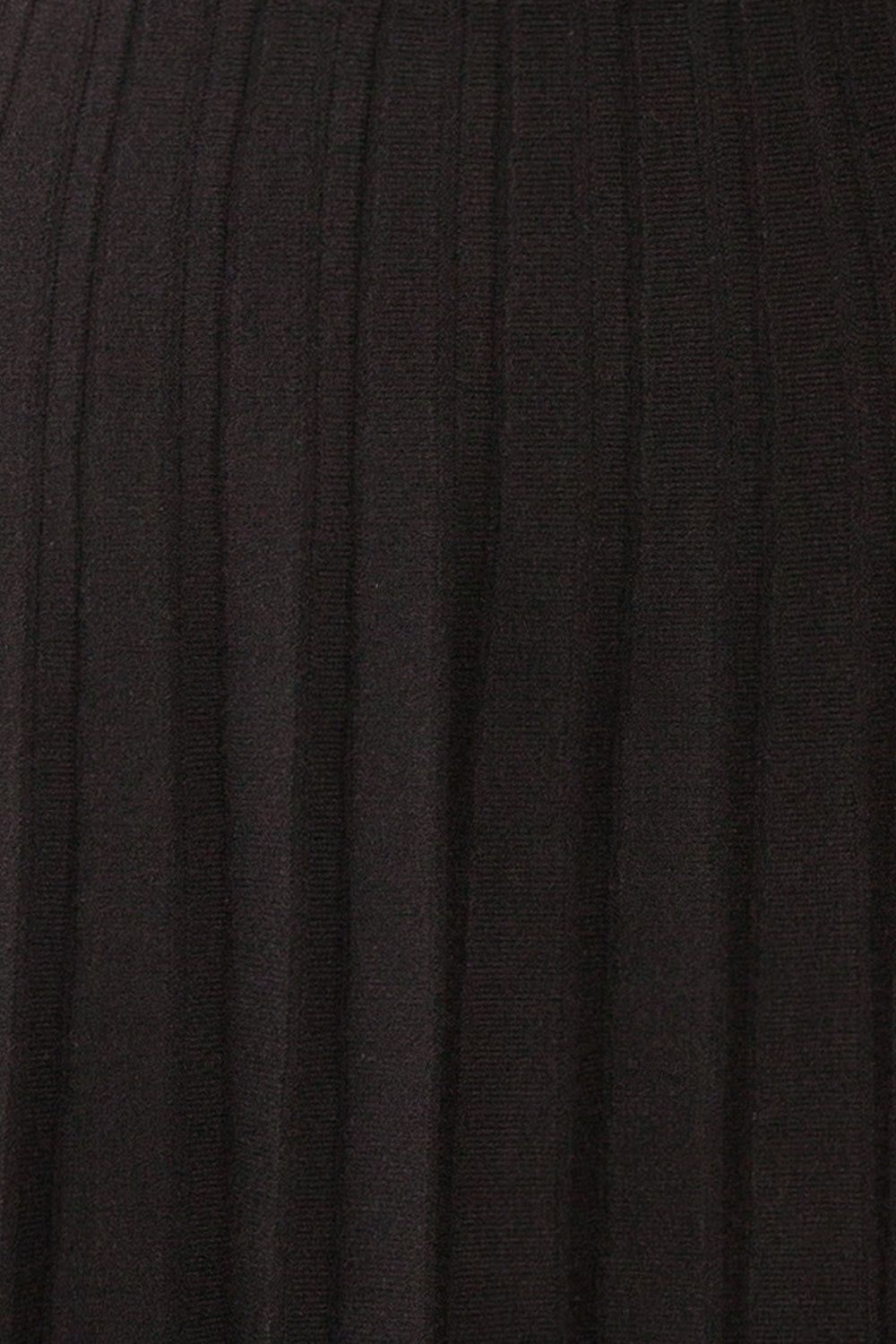 Neve Black | Midi Knit Pleated Skirt sold by Boutique 1861 product image thumbnail 9