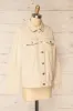 Cleveland Beige | Oversized Denim Jacket sold by Boutique 1861