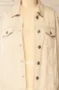 Cleveland Beige | Oversized Denim Jacket sold by Boutique 1861