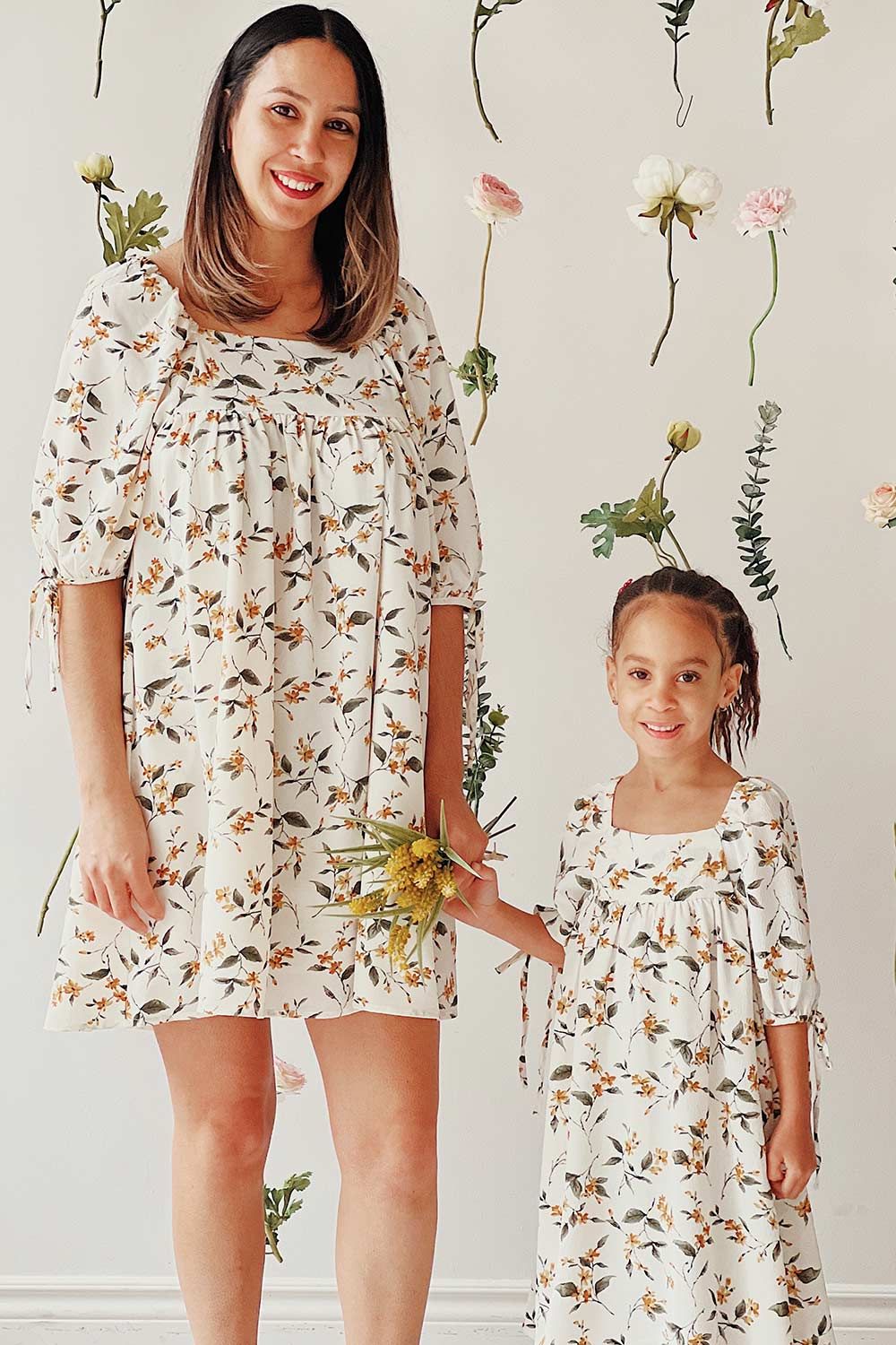 Tuline Mini | Short Floral Babydoll Dress sold by Boutique 1861 product image thumbnail 2