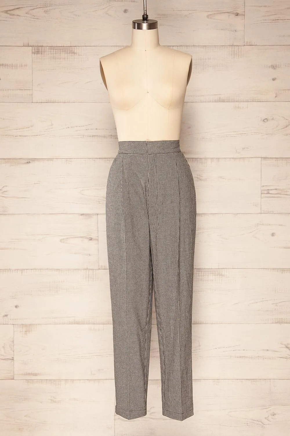 Clyde | High-Waisted Gingham Pants sold by Boutique 1861