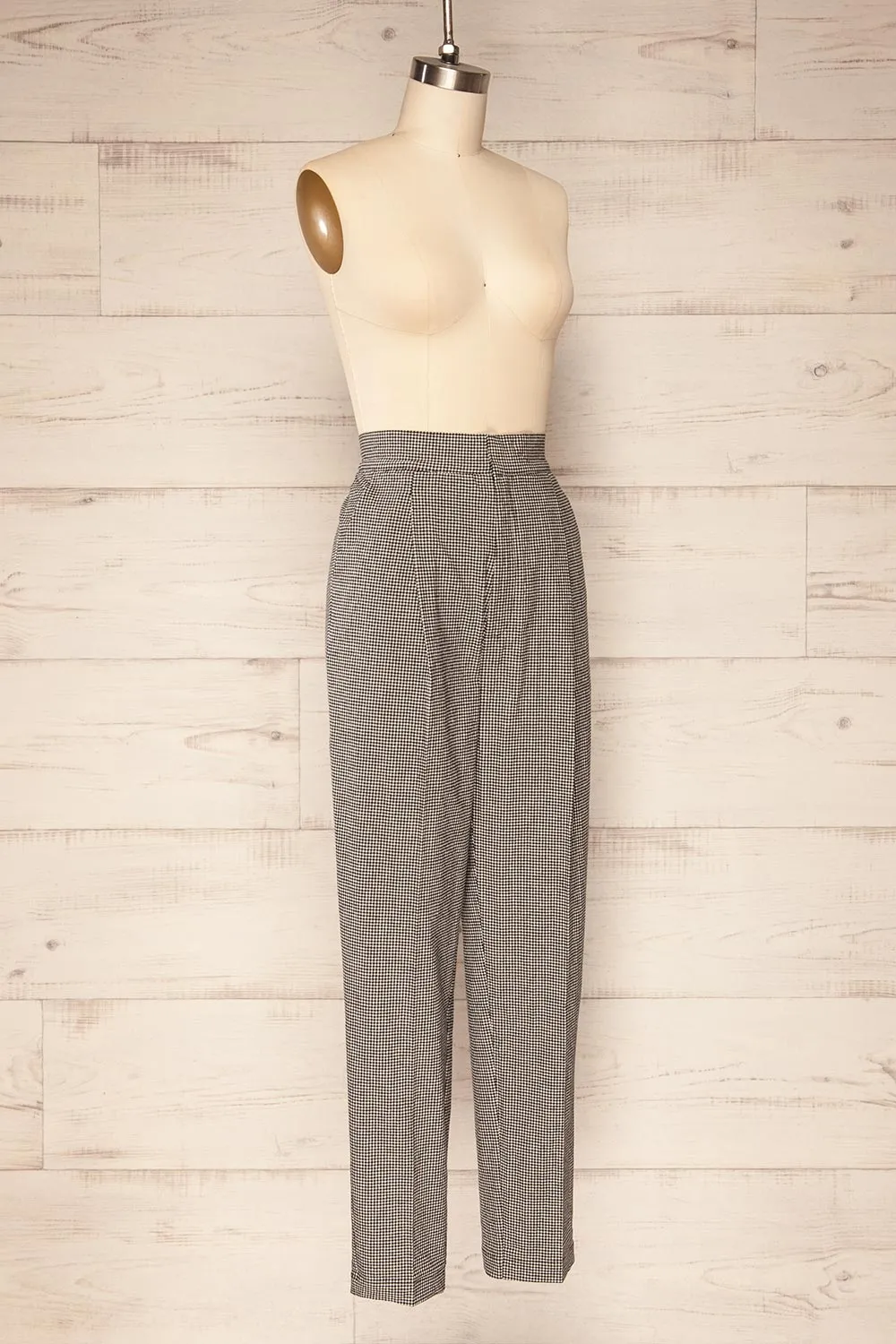 Clyde | High-Waisted Gingham Pants sold by Boutique 1861 product image thumbnail 4