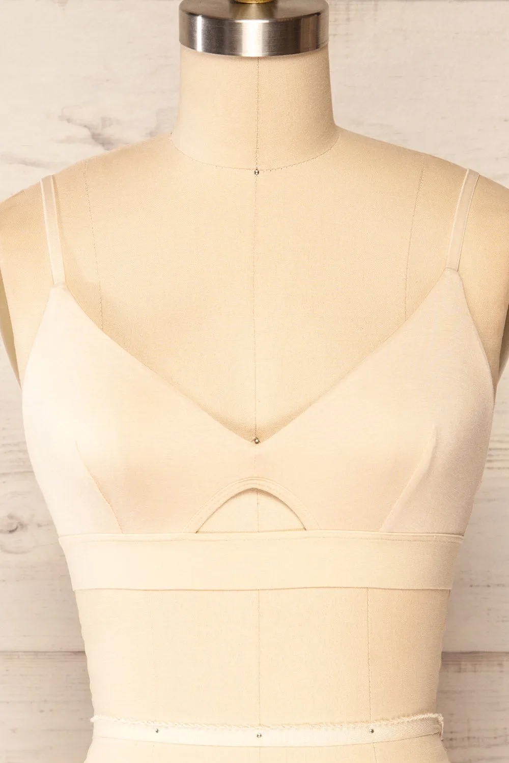 Roveto Cream | Bralette sold by Boutique 1861 product image thumbnail 2