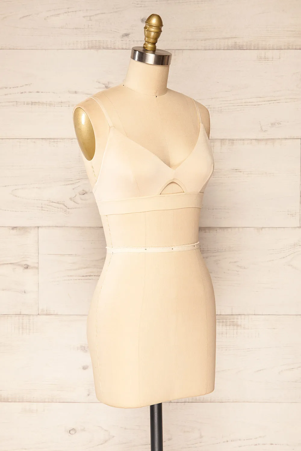 Roveto Cream | Bralette sold by Boutique 1861 product image thumbnail 3