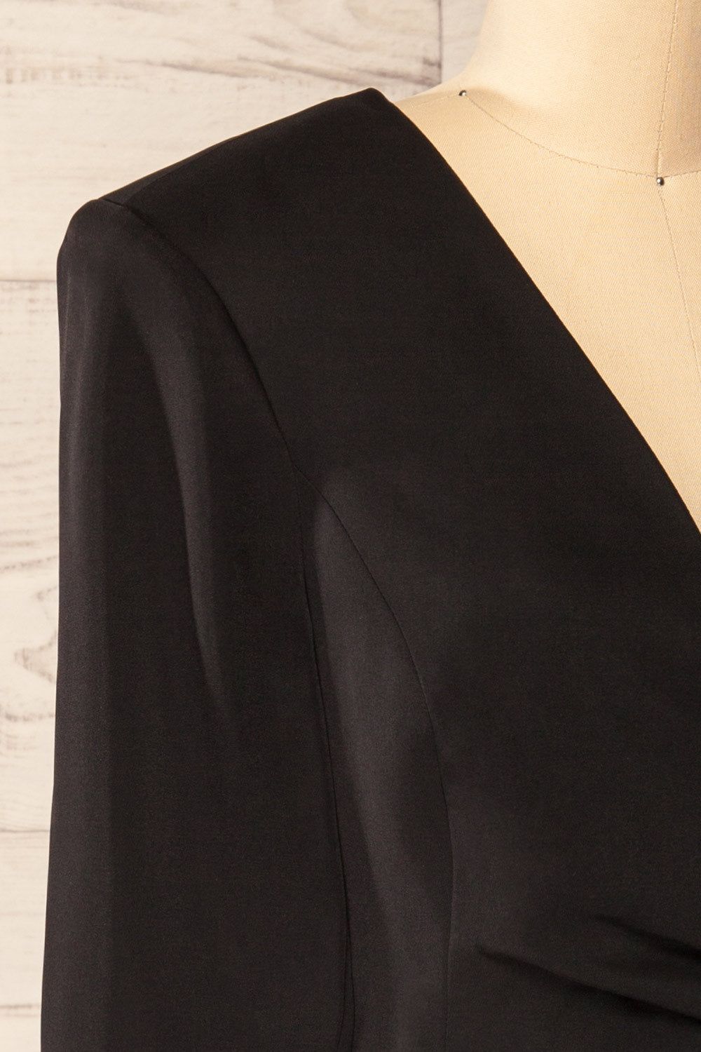 Savila Black | Asymmetrical Blazer Dress sold by Boutique 1861 product image thumbnail 5