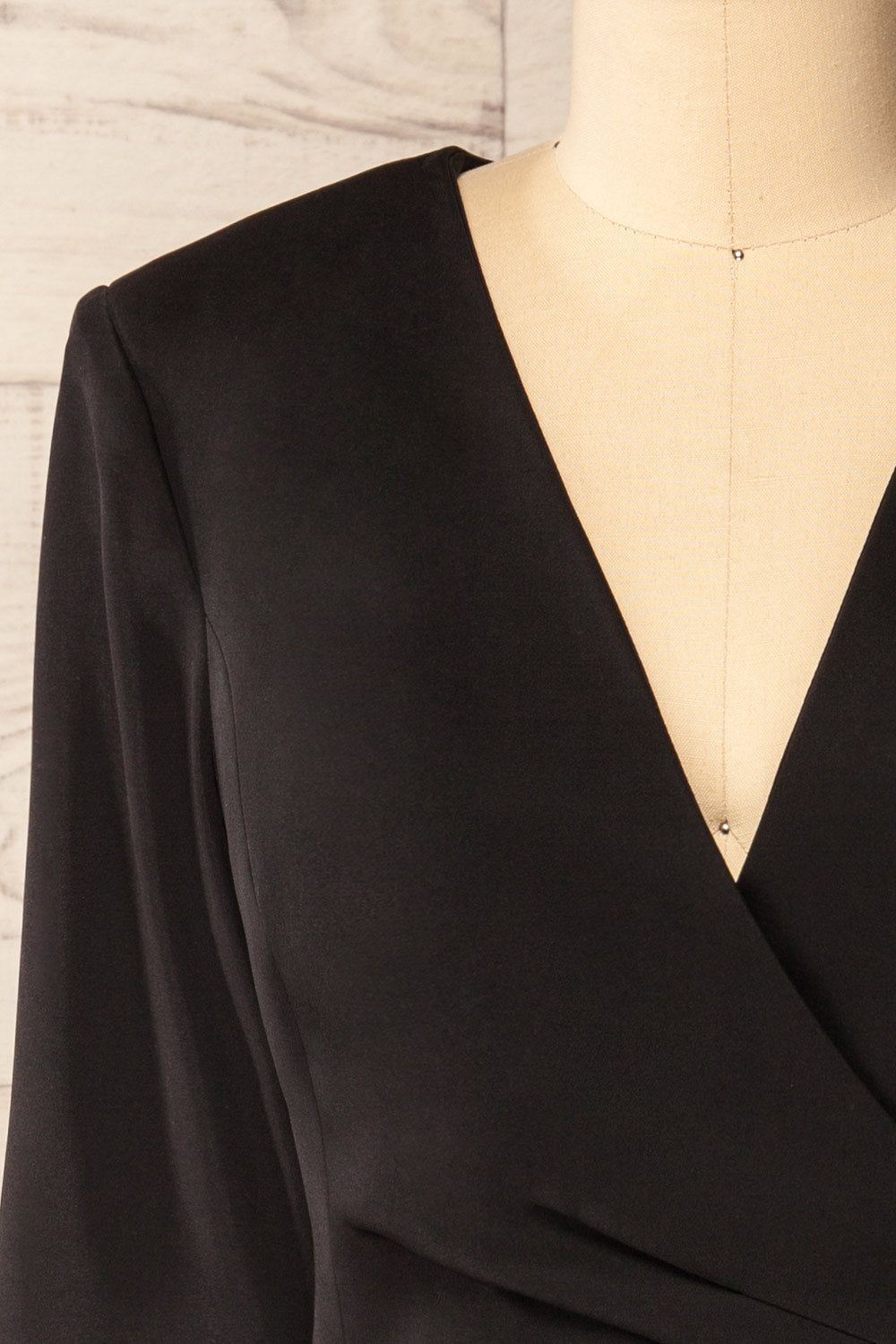 Savila Black | Asymmetrical Blazer Dress sold by Boutique 1861 product image thumbnail 3