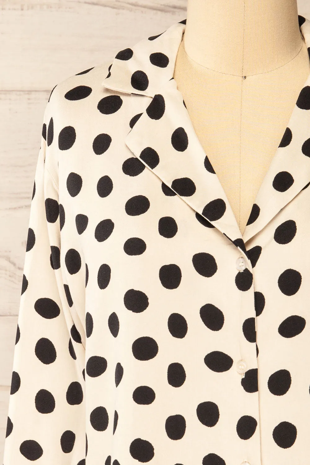 Aalborg | Long Sleeve Blouse w/ Polka Dots sold by Boutique 1861 product image thumbnail 2