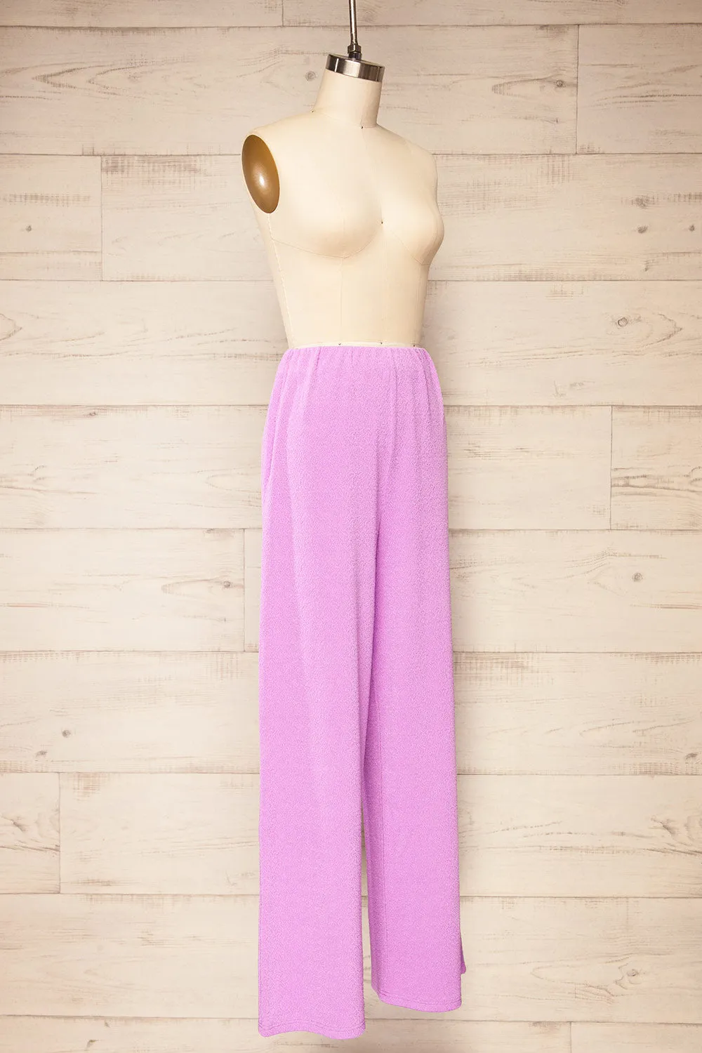 Salaberry | Lilac Knit Wide-Leg Pants sold by Boutique 1861 product image thumbnail 3