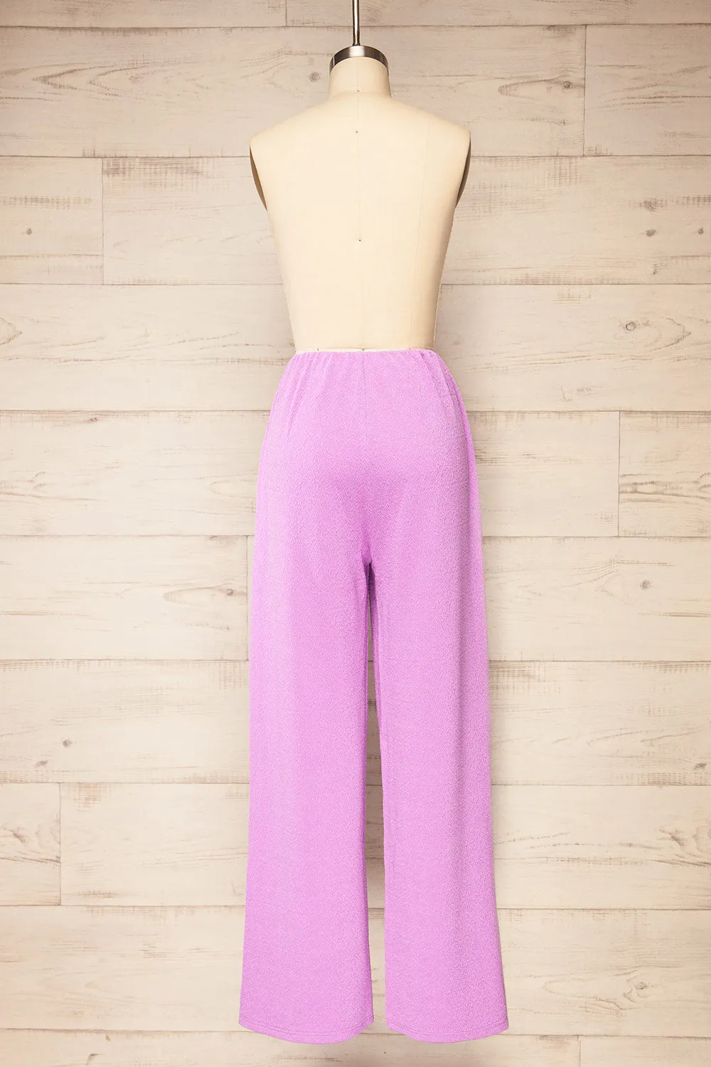 Salaberry | Lilac Knit Wide-Leg Pants sold by Boutique 1861 product image thumbnail 5