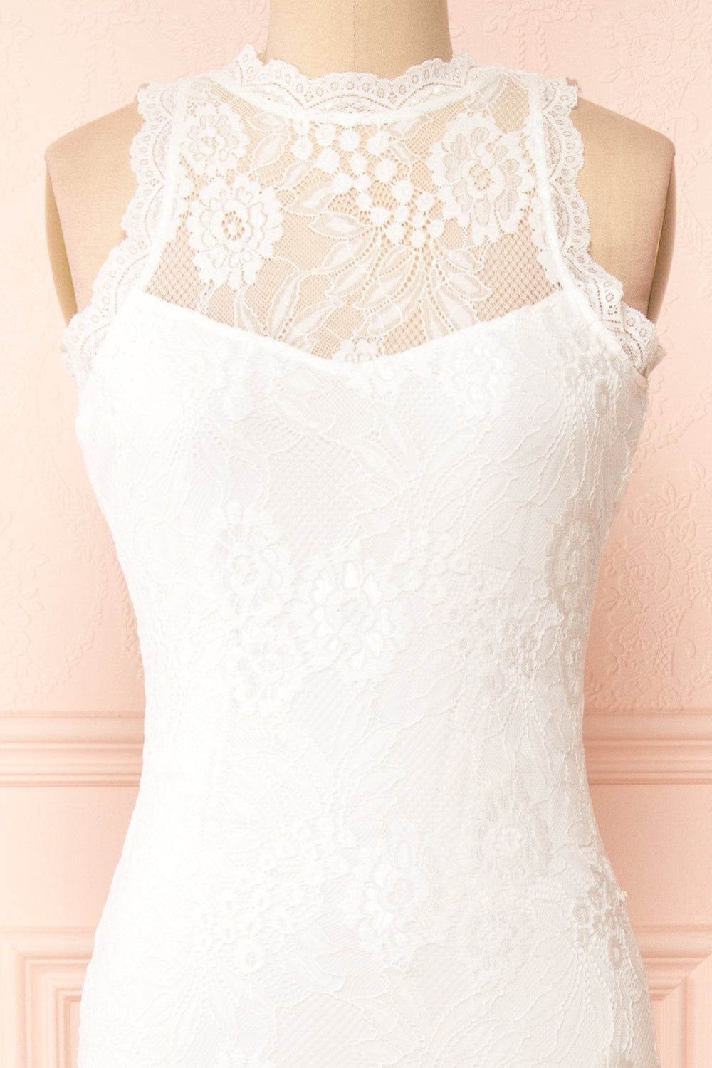 Patsy | White Lace Wedding Dress w/ Open-Back sold by Boutique 1861 product image thumbnail 4