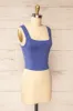 Brutus Purple | Square Neck Cropped Cami sold by Boutique 1861