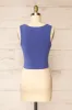 Brutus Purple | Square Neck Cropped Cami sold by Boutique 1861