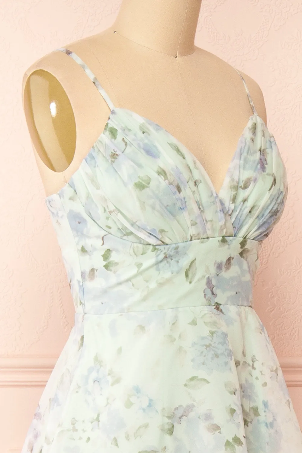 Taeyeon Mint | Floral Maxi Dress sold by Boutique 1861 product image thumbnail 5