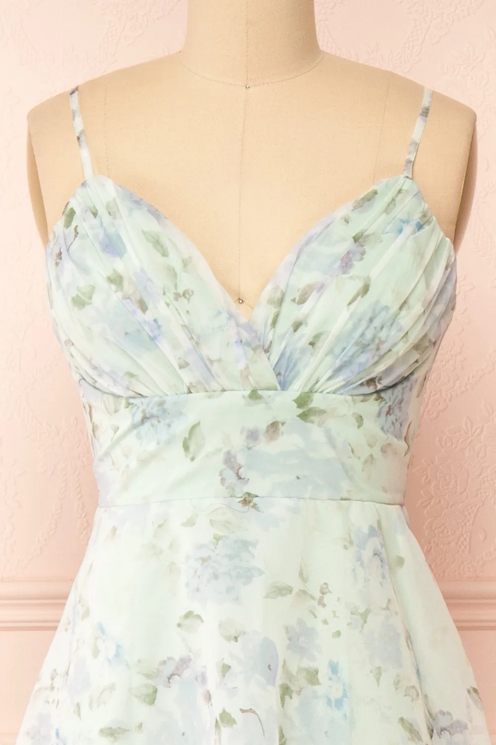 Taeyeon Mint | Floral Maxi Dress sold by Boutique 1861 product image thumbnail 3