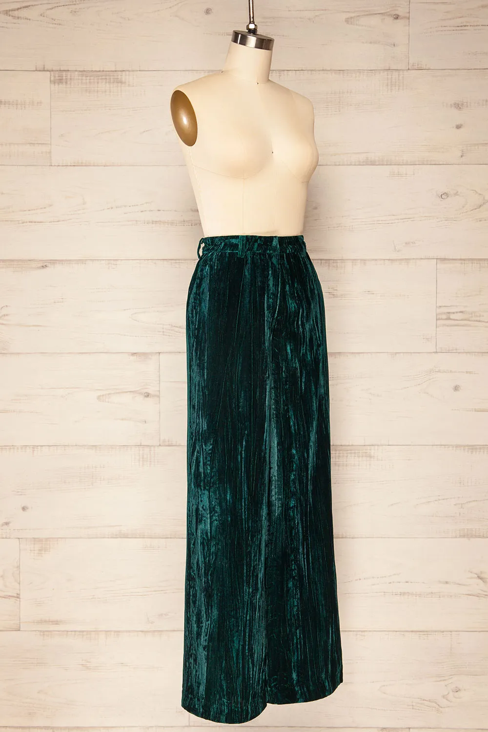 Orihuela | Green Velvet Pants sold by Boutique 1861 product image thumbnail 3