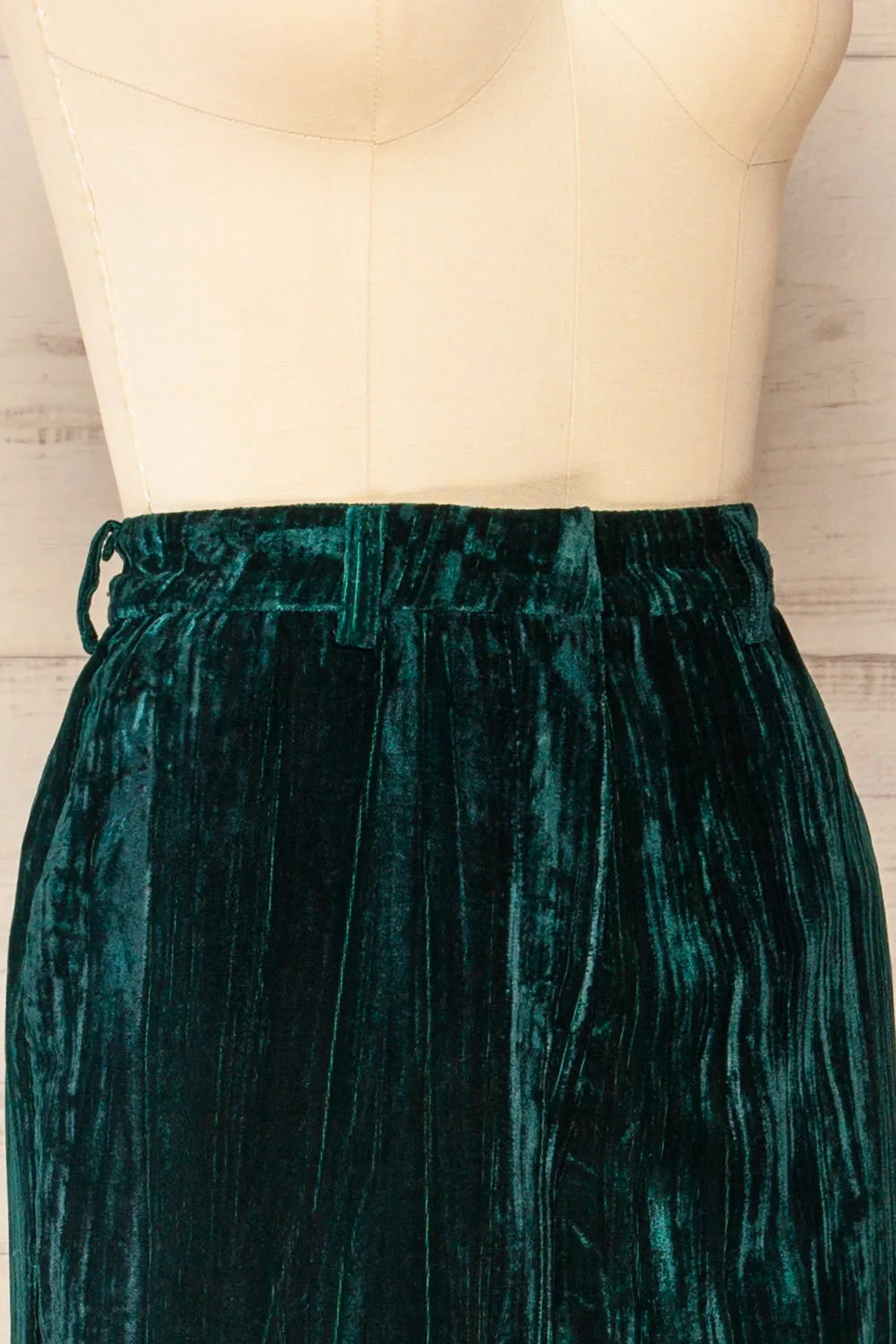 Orihuela | Green Velvet Pants sold by Boutique 1861 product image thumbnail 4