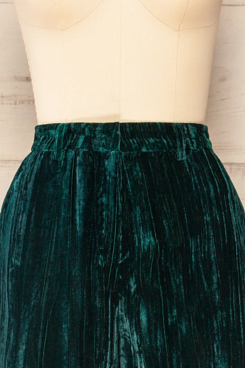 Orihuela | Green Velvet Pants sold by Boutique 1861 product image thumbnail 2