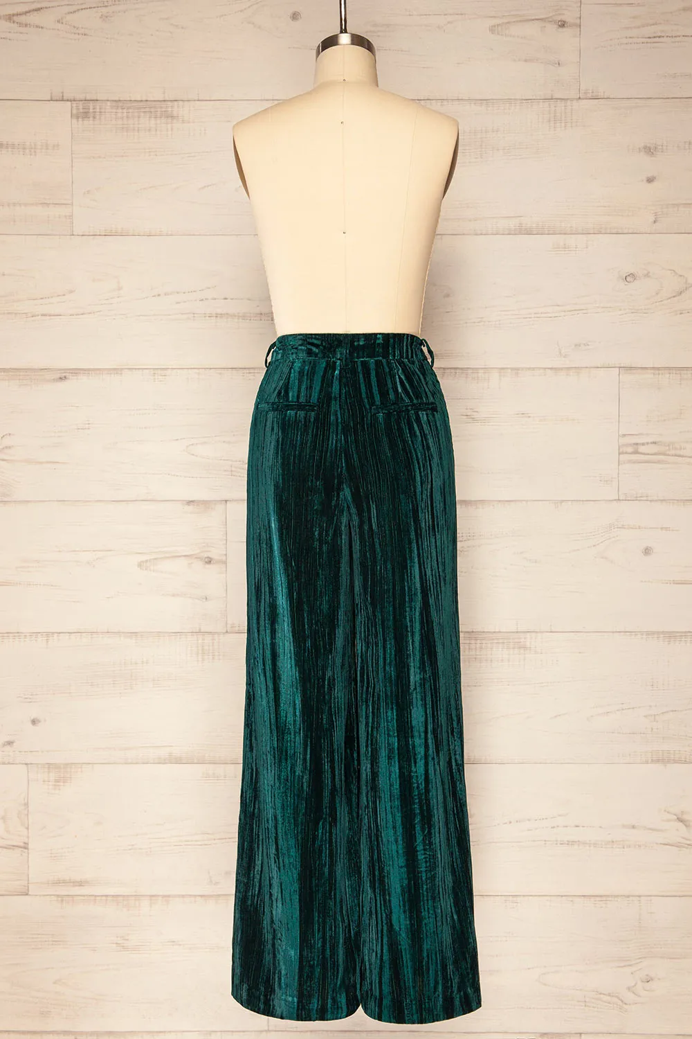 Orihuela | Green Velvet Pants sold by Boutique 1861 product image thumbnail 5