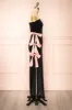 Maelise | Black Velvet Maxi Dress w/ One Sleeve sold by Boutique 1861