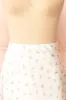 Ewilan | Long Ivory Satin Floral Skirt sold by Boutique 1861